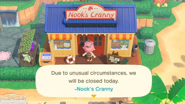 Nook's Cranny — shop currently closed